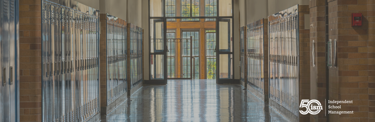 private school hallway