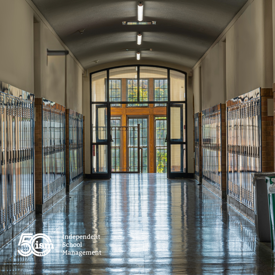 private school hallway