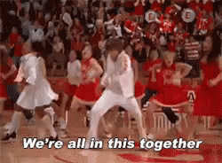 high school musical dance scene - we're all in this together